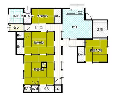 3SDK Used House in Etajima City, Hiroshima — Image 4, Etajima, Hiroshima