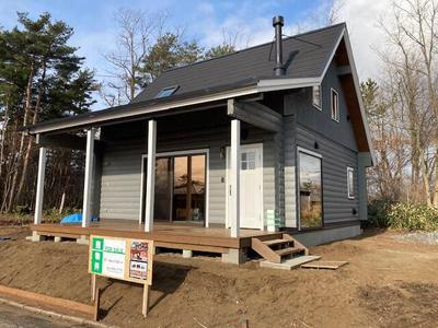 New Log Home in Katagami - 1LDK with Spacious Land — Image 1, Katakami, Akita