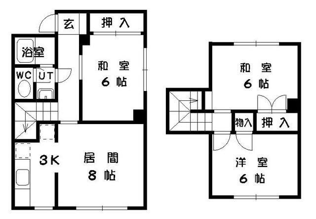 Rental Terrace House in Sapporo Kiyota - 3LDK, Pet Negotiable - Thumbnail 2