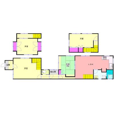 Spacious 4LDK House in Kamitatsukoji, Yamaguchi City — Image 2, Yamaguchi, Yamaguchi