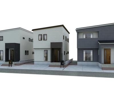 [Hatomark Site] Just In Home Natori Masuda 6-chome B Building 4LDK Newly Built Detached House in Masuda 6-chome, Natori City, Miyagi Prefecture — Image 1, Natori, Miyagi