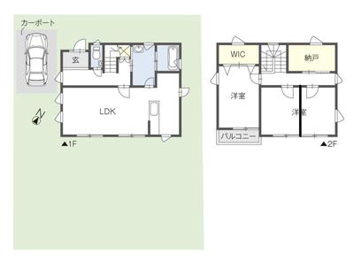 [Hatomark Site] Used detached house in Sakata, Kaneko-cho, Asakuchi City, Okayama Prefecture, 3SLDK — Image 4, Asakuchi, Okayama