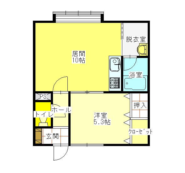 1DK Apartment for Rent in Takikawa, Hokkaido - 36.85 sqm - Thumbnail 2