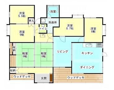 5LDK Used House in Kobayashi City, Miyazaki — Image 2, Kobayashi, Miyazaki