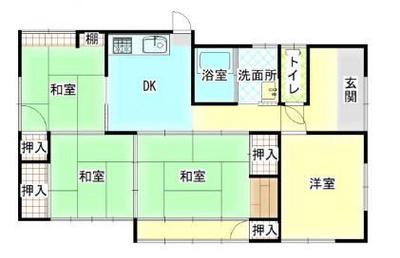 Traditional 4DK House in Kubohara, Miyakonojo - 264m² Land — Image 2, Miyakonojo, Miyazaki