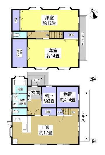 Spacious 2SLDK House in Fukuroi with Large Land Plot — Image 1, Fukuroi, Shizuoka