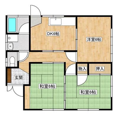 3DK Single-Story House in Tajimi, Gifu — Image 4, Tajimi, Gifu