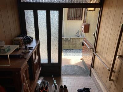[Hatomark Site] 3DK Used Detached House in Takada-go, Nagayo-cho, Nishisonogi-gun, Nagasaki Prefecture — Front_door, Nagayo, Nagasaki