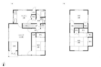 [Hatomark Site] 3LDK Used Detached House in Nishiirifune, Shinshiro City, Aichi Prefecture — Image 4, Shinshiro, Aichi