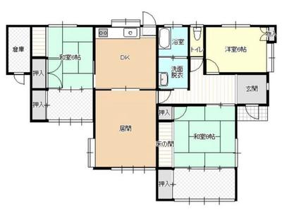 Traditional 3LDK House in Quiet Omuta Location Near Ginmizu Station — Image 3, Omuta, Fukuoka