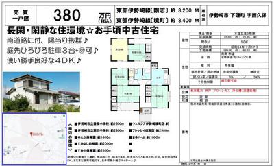 [Hatomark Site] 5DK Used Detached House in Shimohastumachi, Isesaki City, Gunma Prefecture — Image 2, Isesaki, Gunma