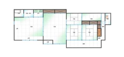 [Hatomark Site] 6K Used Detached House in Matsuyama, Sengoku, Osaki City, Miyagi Prefecture — Image 4, Osaki, Miyagi