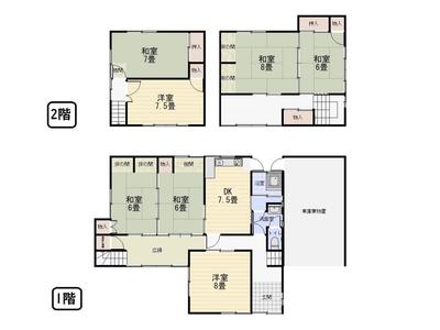 Spacious 7DK House in Yonago City - 187m² Traditional Home for Sale — Image 1, Yonago, Tottori
