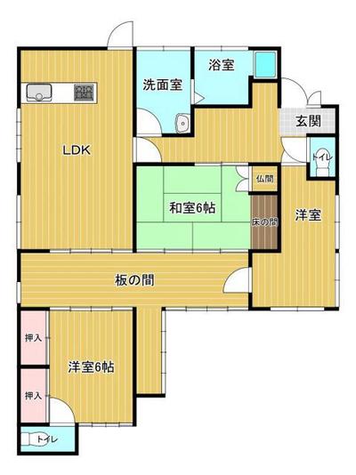 [Hatomark Site] 5LDK Used Detached House in Shintomachi, Yanagawa City, Fukuoka Prefecture — Image 4, Yanagawa, Fukuoka