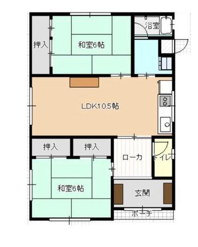 Traditional 2LDK House for Sale in Noheji, Aomori — Image 1, Noheji, Aomori