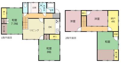 [Hatomark Site] 5LDK Used Detached House in Yashimacho, Ogaki City, Gifu Prefecture — Image 1, Ogaki, Gifu