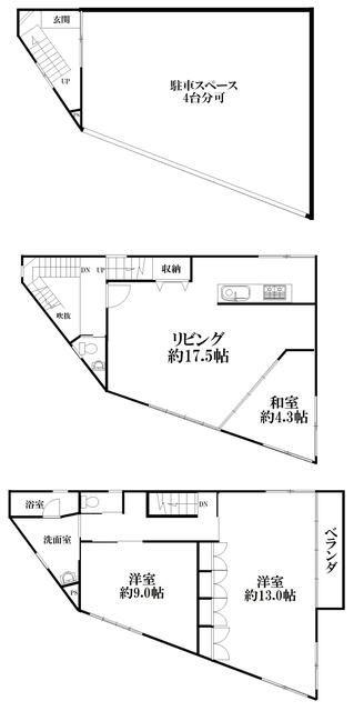 3LDK Used House in Kumagaya City, Saitama Prefecture — Image 2, Kumagaya, Saitama