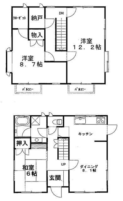 Spacious 3DK House for Sale in Miyako-cho, Isesaki — Image 2, Isesaki, Gunma