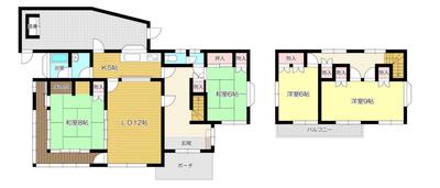 Spacious 4LDK House in Ogushi, Ube City - 565m² Plot — Image 1, Ube, Yamaguchi