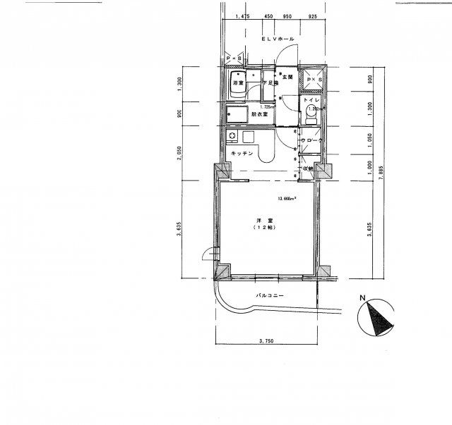 1DK Apartment for Rent in Toyohira, Sapporo - Juenes Misono - Thumbnail 4