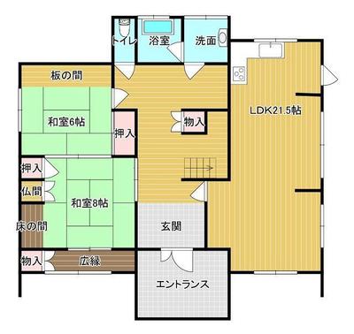 Spacious 6LDK House for Sale in Arao City, Kumamoto — Image 4, Arao, Kumamoto
