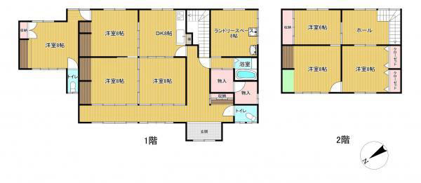 Spacious 6DK House in Toyama City with 3 Parking Spaces - Thumbnail 3