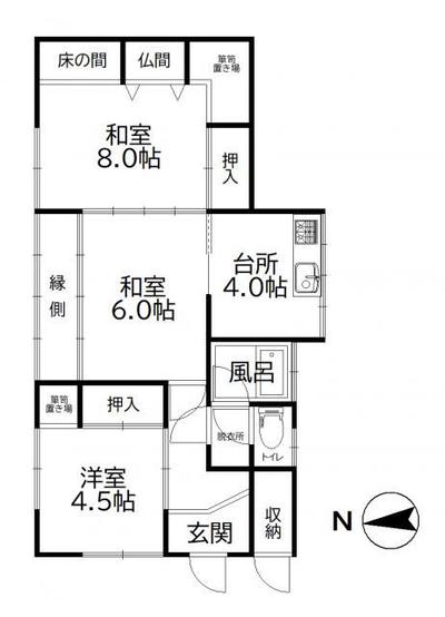Traditional 3K House for Sale in Kanazawa's Kubo District — Image 4, Kanazawa, Ishikawa