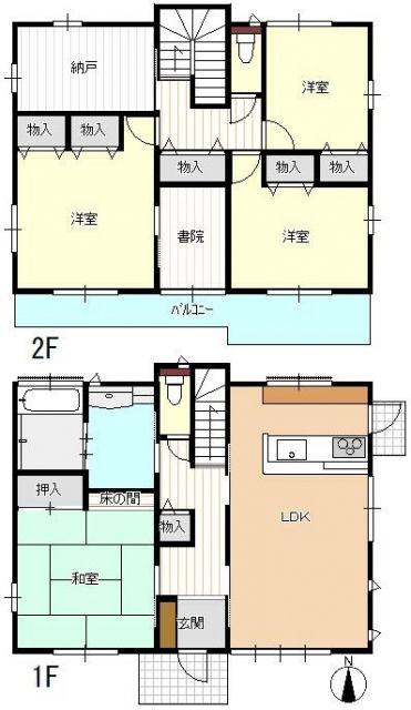 [Hatomark Site] 4SLDK Used Detached House in Hoshigaoka 3-chome, Kudamatsu City, Yamaguchi Prefecture — Image 1, Kudamatsu, Yamaguchi