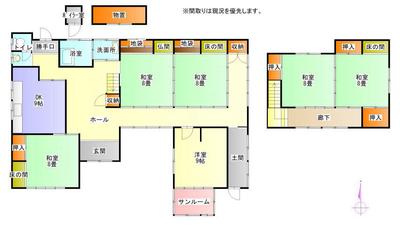 Spacious 6DK House in Higashiizumi, Sakata - 444m² Plot — Image 2, Sakata, Yamagata