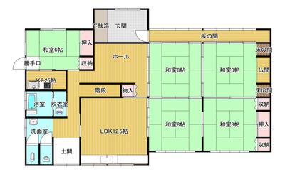 10LDK Traditional House in Kawahara-cho, Tottori - 1,047m² Plot — Image 4, Tottori, Tottori