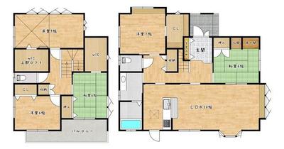 [Hatomark Site] 5SLDK Used Detached House in Hanamizaka, Ashiya-cho, Onga-gun, Fukuoka Prefecture — Image 4, Ashiya, Fukuoka