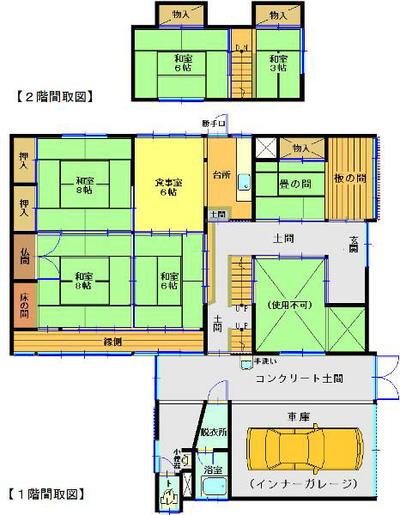 1965 Traditional 9DK House in Takashima with Guest House — Image 3, Takashima, Shiga