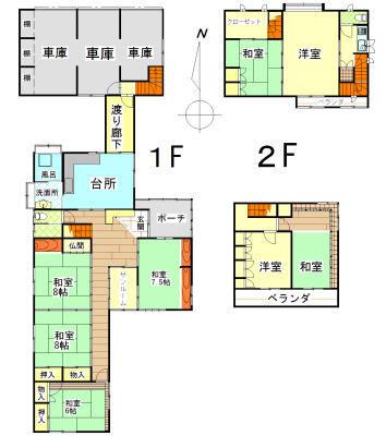 Traditional 6DK House for Sale in Miyanai, Nanyo City — Image 2, Nanyo, Yamagata