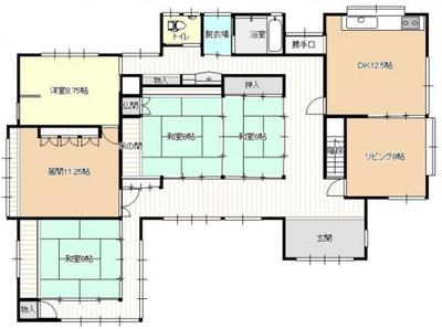 [Hatomark Site] 7LDK Used Detached House in Iwata, Hikari City, Yamaguchi Prefecture — Image 4, Hikari, Yamaguchi