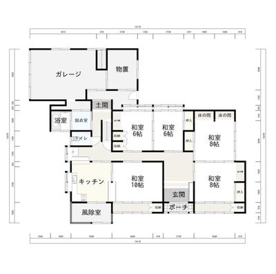Spacious 6LDK House with Large Land in Yurihonjo, Akita — Image 1, Yurihonjo, Akita