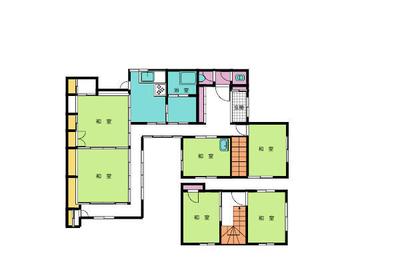 Spacious 6DK House in Saeki City - 320m² Plot Near Station — Image 4, Saiki, Oita