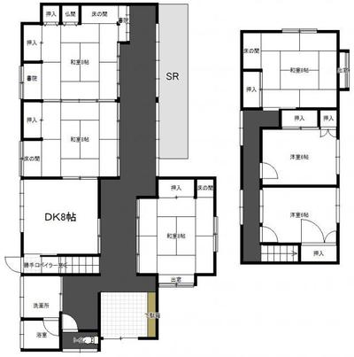 [Hatomark Site] 6DK Used Detached House in Daishojiokacho, Kaga City, Ishikawa Prefecture — Image 2, Kaga, Ishikawa