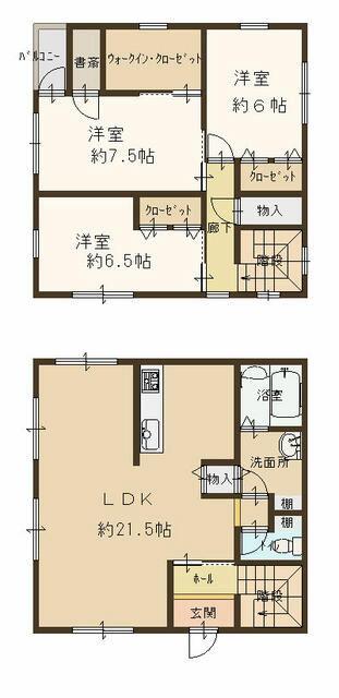 [Hatomark Site] 3LDK Used Detached House in Tonoha, Yasu City, Shiga Prefecture — Image 4, Yasu, Shiga
