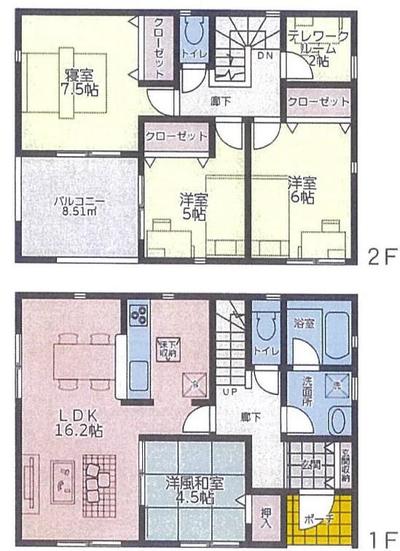[Hatomark Site] 4LDK newly built detached house in Tsutsui, Matsumae-cho, Iyo-gun, Ehime Prefecture — Image 2, Matsumae, Ehime