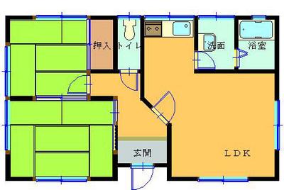 [Hatomark Site] 2LDK Used Detached House in Funako, Miho Village, Inashiki District, Ibaraki Prefecture — Image 2, Miura, Ibaraki