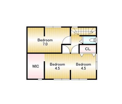 [Hatomark Site] Used 3SLDK detached house in Heian-cho, Aizuwakamatsu City, Fukushima Prefecture — Image 3, Aizuwakamatsu, Fukushima
