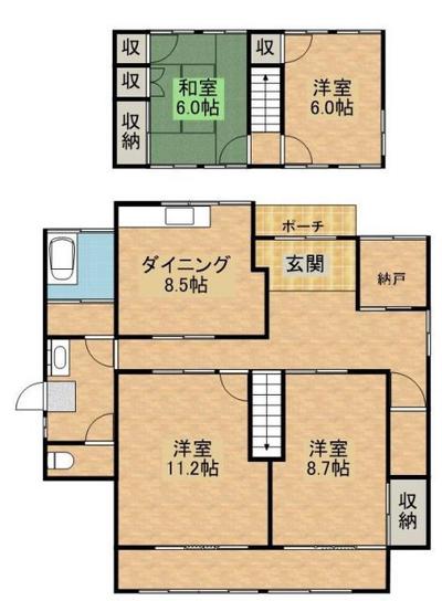 Spacious 4DK House in Higuchi-machi, Omuta - 478m² Plot — Image 2, Omuta, Fukuoka
