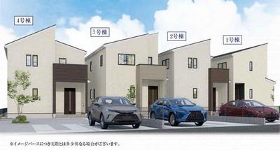 [Hatomark Site] Newly built house for sale in Yachi, Kahoku-cho, Nishimurayama-gun, Yamagata Prefecture, 4LDK, newly built detached house, Building 3 — Image 1, Kahoku, Yamagata