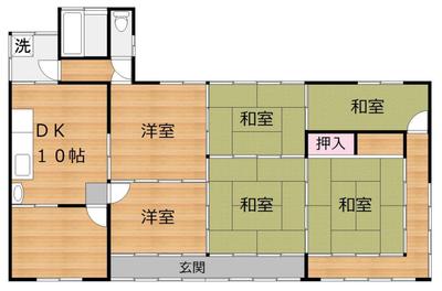 [Hatomark Site] Used 6SDK detached house in Kanoda, Saito City, Miyazaki Prefecture — Image 1, Saito, Miyazaki