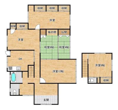 Spacious 6DK House for Sale in Miyama City, Fukuoka — Image 4, Miyama, Fukuoka