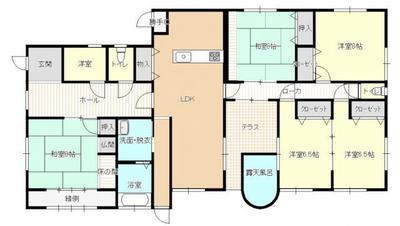 Spacious 5SLDK House for Sale in Kurume City, Fukuoka — Image 3, Kurume, Fukuoka