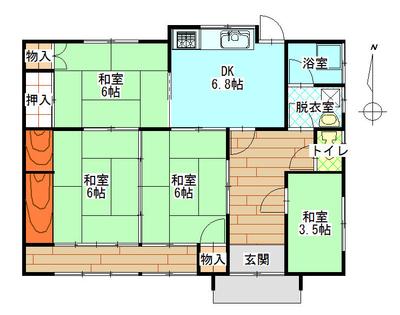 [Hatomark Site] 4DK Used Detached House in Nishimachi, Mimasaka City, Okayama Prefecture — Image 1, Mimasaka, Okayama