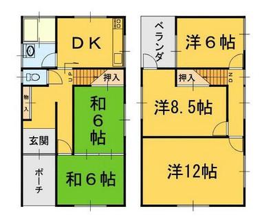 [Hatomark Site] 5DK Used Detached House in Fujii, Fujita-cho, Gobo City, Wakayama Prefecture — Image 1, Gobo, Wakayama