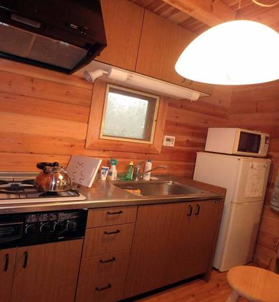 [Hatomark Site] Nishikayabe Log House 1DK Used Detached House in Nishikayabe, Hiruzen, Maniwa City, Okayama Prefecture — Image 4, Maniwa, Okayama