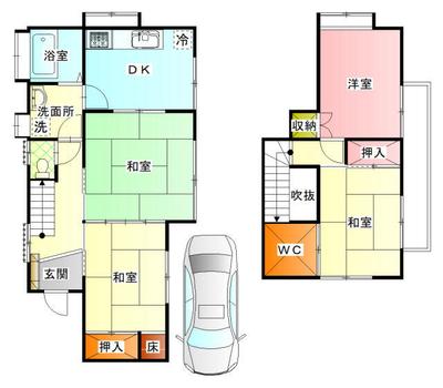 Renovated 4SDK House with 5 Parking Spaces in Sambu City — Image 1, Sanmu, Chiba